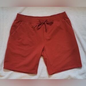 lululemon Men's City Sweat Short XXL Rust - Tag 9" (Measures 10")